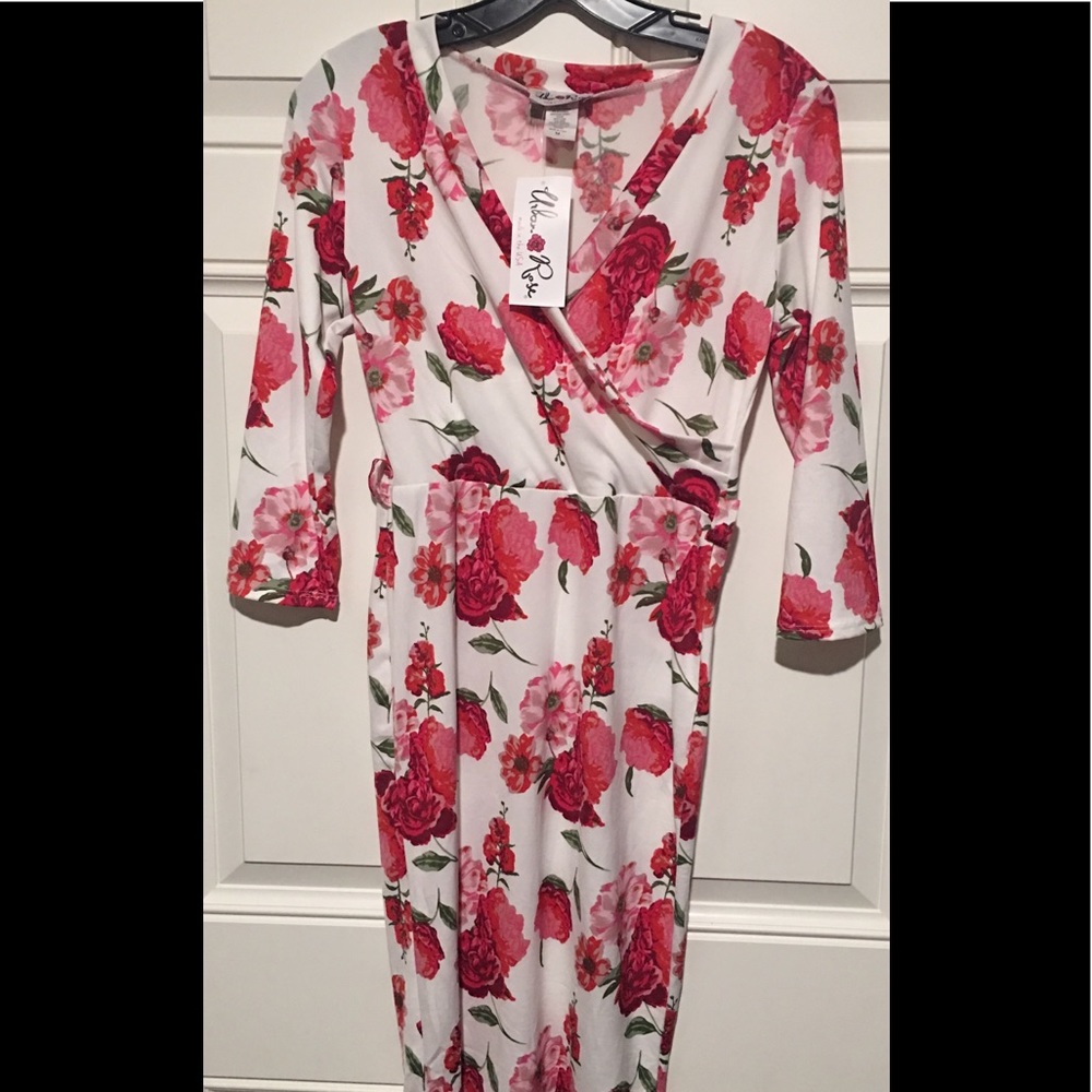 New! Urban Rose Dress - Size Medium